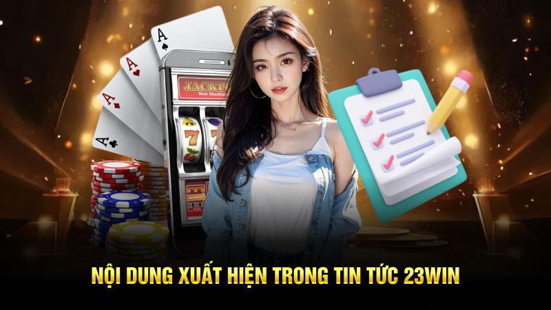 Nội dung xuất hiện trong tin tức 23win